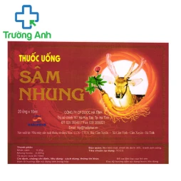 Thuốc uống sâm nhung Hadiphar - Giúp bổ khí huyết hiệu quả