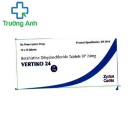 Vertiko 24 - thuốc điều trị các triệu chứng chóng mặt của India