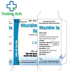 Vitazidim 3g VCP - Thuốc điều trị nhiễm khuẩn hiệu quả