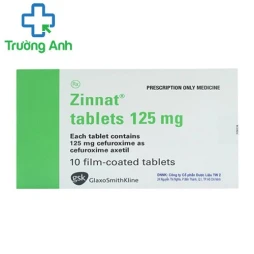 Zinnat tablets 125mg - thuốc điều trị nhiễm khuẩn hiệu quả của Anh