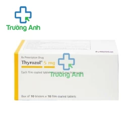 Thyrozol 5mg - Thuốc điều trị cường giáp hiệu quả