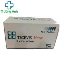 Ticevis 10mg - Thuốc chống dị ứng hiệu quả