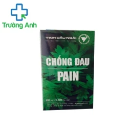 Tinh dầu ngải Chống Đau Pain 60ml - Điều trị các cơn đau cơ, xương khớp, dây thần kinh hiệu quả