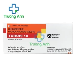 Toropi 10 Torrent - Thuốc điều trị tăng huyết áp hiệu quả của Ấn Độ