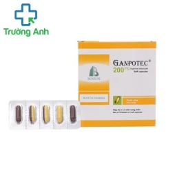 TPCN Ganpotec 200mg giúp tăng cường chức năng gan của Boston Pharma