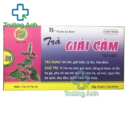 Trà giải cảm Bảo Long - Trị cảm sốt, ớn lạnh hiệu quả