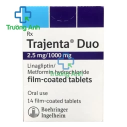 TRAJENTA DUO 2.5/1000 mg - Thuốc điều trị bệnh đái tháo đường hiệu quả