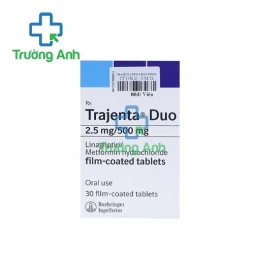 Trajenta Duo 2.5mg/500mg - Thuốc điều trị bệnh đái tháo đường hiệu quả