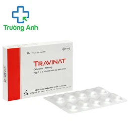 Travinat 500mg TV.Pharm - Thuốc điều trị nhiễm khuẩn hiệu quả