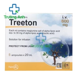 Treeton 600mg/20ml - Thuốc điều trị viêm đa dây thần kinh do đái tháo đường của Farmak