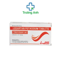 Troysar 25 - Thuốc điều trị tăng huyết áp hiệu quả của Ấn Độ