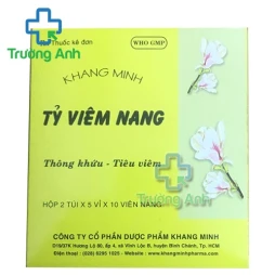 Khang Minh tỷ viêm nang - TPCN điều trị viêm mũi, viêm xoang hiệu quả