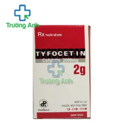 Tyfocetin 2g Pharbaco - Thuốc điều trị nhiễm khuẩn hiệu quả