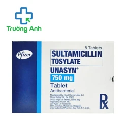 Unasyn 750mg - Thuốc điều trị nhiễm khuẩn hiệu quả của Italy