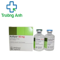 Actilyse 50mg Boehringer - Thuốc tiêu huyết khối hiệu quả của Đức