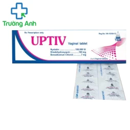 Uptiv - Viên nén đặt âm đạo Nystatin