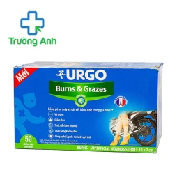 Băng dán phỏng bô và trợt da Urgo Burns & Grazes 100mm x 70mm