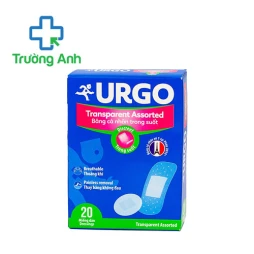 Băng cá nhân Urgo Transparent-4 kích cỡ 