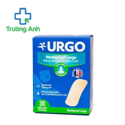 Băng cá nhân Urgo Washproof (Large) 30 miếng 