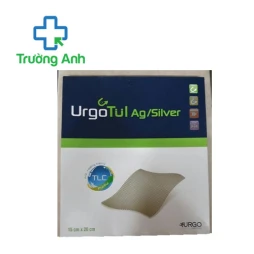 Gạc lưới Lipido-colloid tiếp xúc với lớp tẩm muối bạc Urgotul Ag/Silver 15cm x 20cm