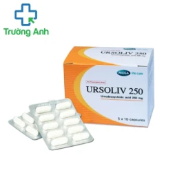 URSOLIV 250mg - Thuốc điều trị sỏi mật, xơ gan nguyên phát của Thái Lan