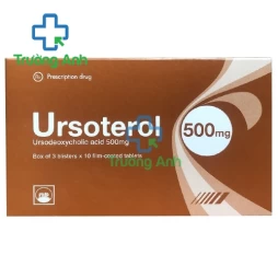 Ursoterol 500mg - Thuốc điều trị sỏi mật, xơ gan hiệu quả của Pymepharco