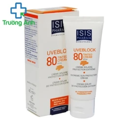 Uveblock light tinted SPF 80 - Kem chống nắng của Pháp