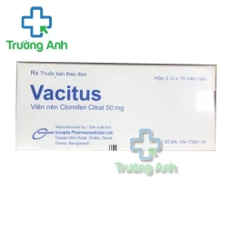 Vacitus Incepta - Thuốc điều trị vô sinh, không phóng noãn hiệu quả