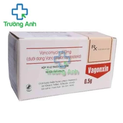 Vagonxin 0,5g - Thuốc điều trị nhiễm trùng hiệu quả của Pharbaco