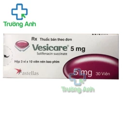  Vesicare 5mg - Thuốc điều trị tiểu không tự chủ của Hà Lan