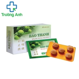 Bảo Thanh viên ngậm - Giúp trị ho hiệu quả