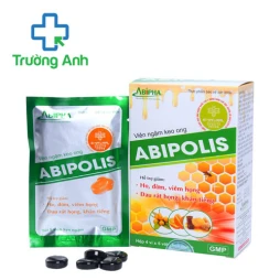 Viên ngậm keo ong Abipolis Dolexphar - Hỗ trợ giảm ho, long đờm hiệu quả