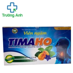 Viên ngậm Timaho - Hỗ trợ giảm ho, giảm đau rát họng hiệu quả