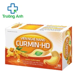 Viên nghệ Nano Curmin-HD - Hỗ trợ làm giảm các triệu chứng viêm loét dạ dày tá tràng 