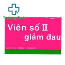 Viên số II giảm đau - Thuốc giảm đau hạ sốt hiệu quả