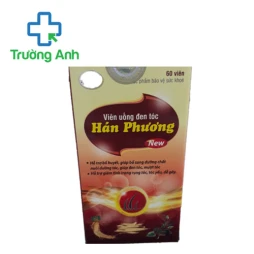 Viên uống đen tóc Hán Phương New Amepro - Hỗ trợ nuôi dưỡng tóc chắc khỏe