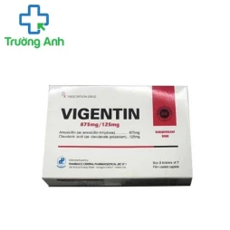 Vigentin 875/125 - Kháng sinh điều trị nhiễm khuẩn hô hấp hiệu quả