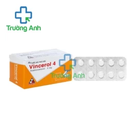 Vincerol 4mg - Thuốc phòng và điều trị huyết khối tĩnh mạch hiệu quả của Vinphaco