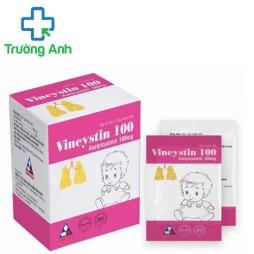 Vincystin 100 Vinphaco - Thuốc tiêu chất nhầy đường hô hấp hiệu quả