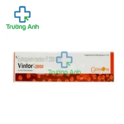 VINTOR 2000 - Thuốc kích thích tạo hồng cầu, điều trị thiếu máu của Gennova