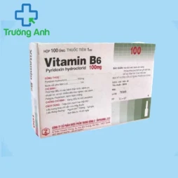 Vitamin B6 100mg/ml Dopharma (100 ống) - Thuốc bổ sung vitamin B6 hiệu quả