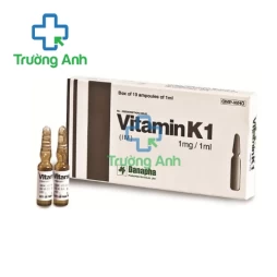 Vitamin K1 1mg/ml Danapha - Thuốc điều trị xuất huyết não hiệu quả