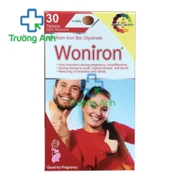 Woniron Wondfo - Hỗ trợ bổ sung sắt cho cơ thể