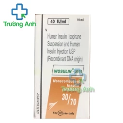 Wosulin 30/70 40IU/ml 10ml - Thuốc điều trị bệnh đái tháo đường hiệu quả