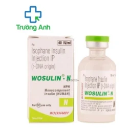 Wosulin - N 40IU/ml x 10ml - Thuốc điều trị đái tháo đường của Ấn Độ