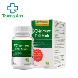 X3-immune Thái Minh - Hỗ trợ tăng cường sức đề kháng nâng cao sức khỏe