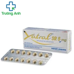 Xatral SR 5mg - Thuốc điều trị tăng sinh lành tính tuyến tiền liệt hiệu quả của Pháp