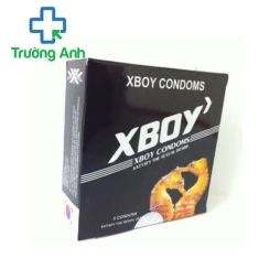 XBOY CONDOMS - Bao cao su cá ngựa (hộp 3 chiếc) của Mỹ 