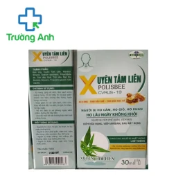 Xịt họng Xuyên tâm liên Polisbee Cvrus-19 30ml Rio Pharmacy - Hỗ trợ giảm ho, long đờm