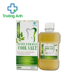 Xuyên tâm đan Coolsalt 250ml Xanh Optiz - Giúp ngăn ngừa sâu răng